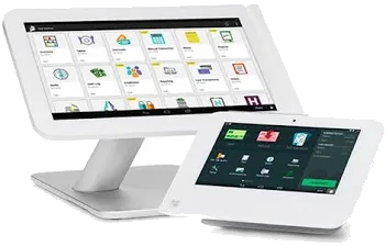 Clover Station Duo with merchant and customer-facing displays