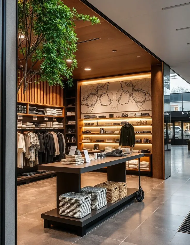 Flagship retail or checkout