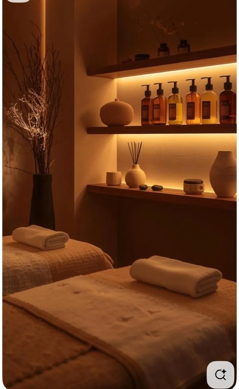 The terminal in a salon or spa setting